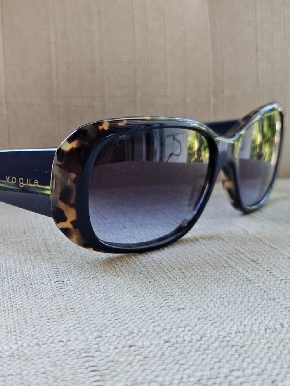 Vogue Eyewear Women Sunglasses VO2606 Eyewear Navy Blue/Tortoise Shades New